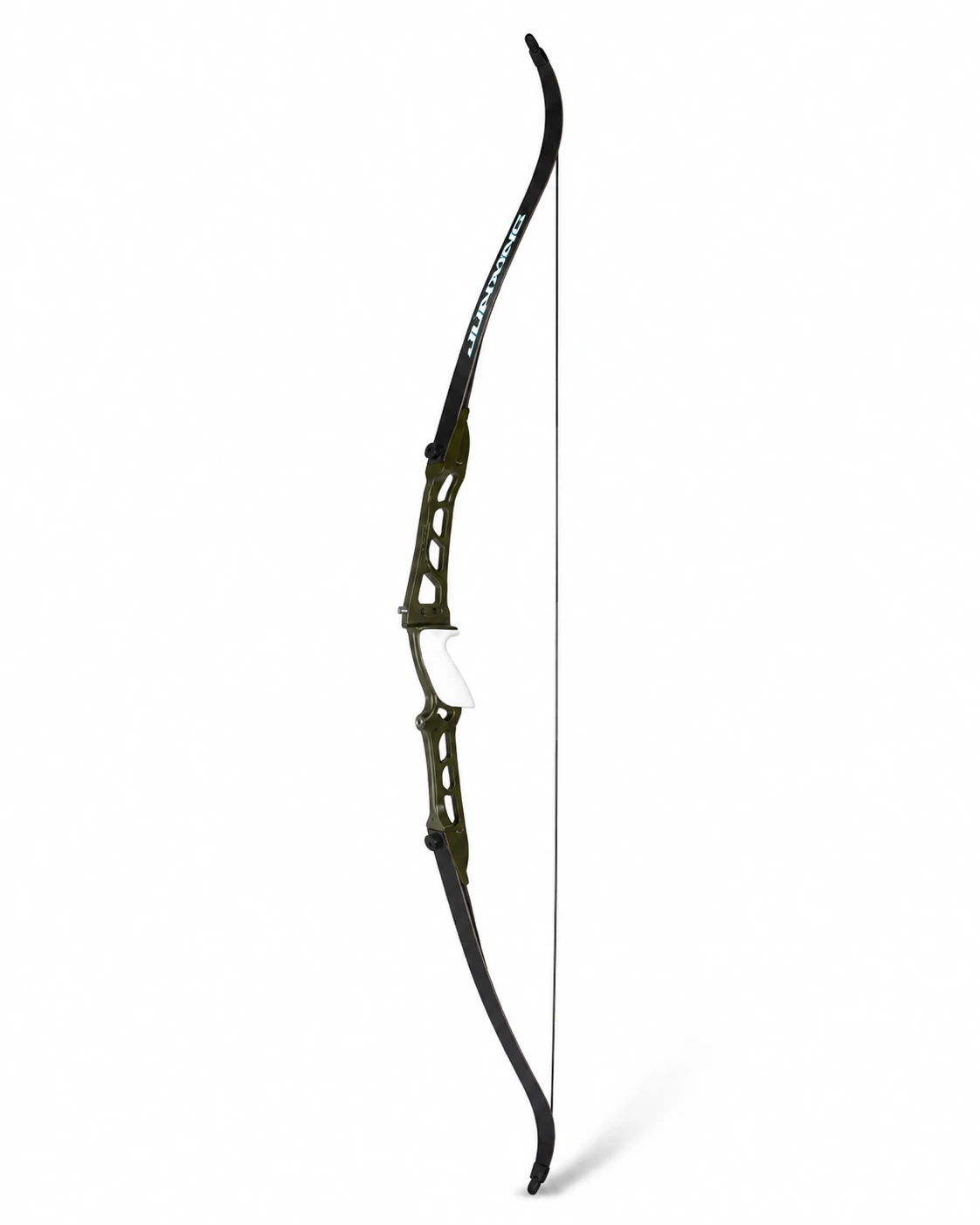 F158 beginner recurve bow in black